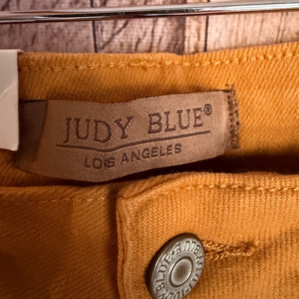 Judy Blue High Waist Marigold Jeans Fall Statement Denim Boho Boutique 14W NWT - Picture 8 of 11